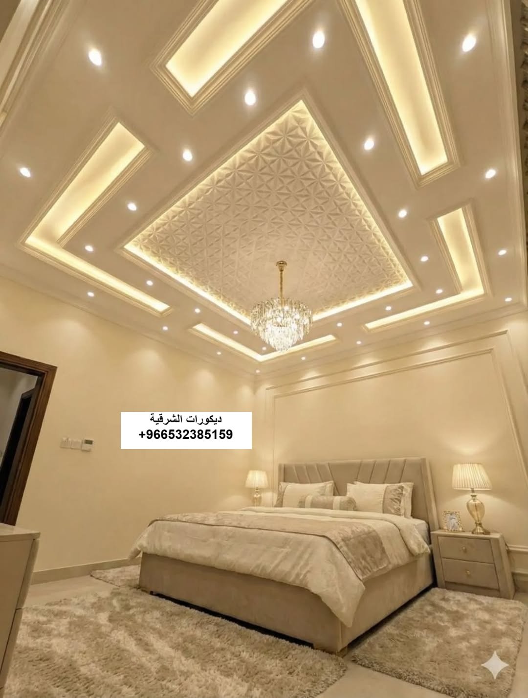 ديكورات السقف جبس بورد - ديكور وتشطيبات