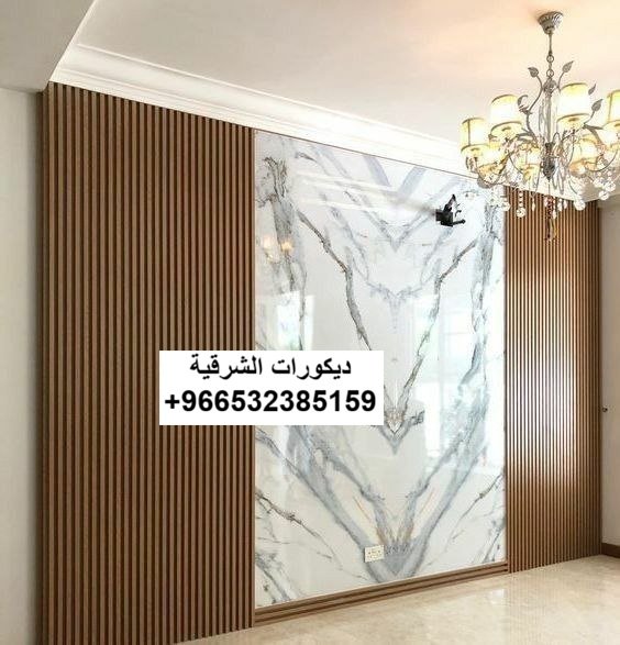 بديل الرخام مكتب منزلي في عنك — ديكورات الشرقية — عمل 6